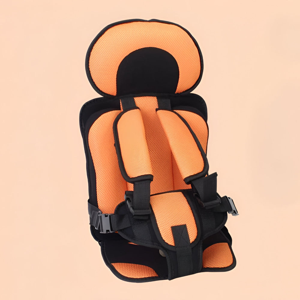 Siège auto rehausseur pour enfants, coussin rehausseur de voiture portable avec harnais à 5 points, rehausseur sans dossier pliable