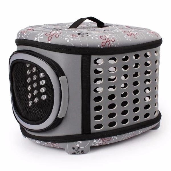 Compagnon de voyage | Grande cage de transport pour chat au design robuste et à l'intérieur confortable | Voyage en toute sécurité pour votre félin