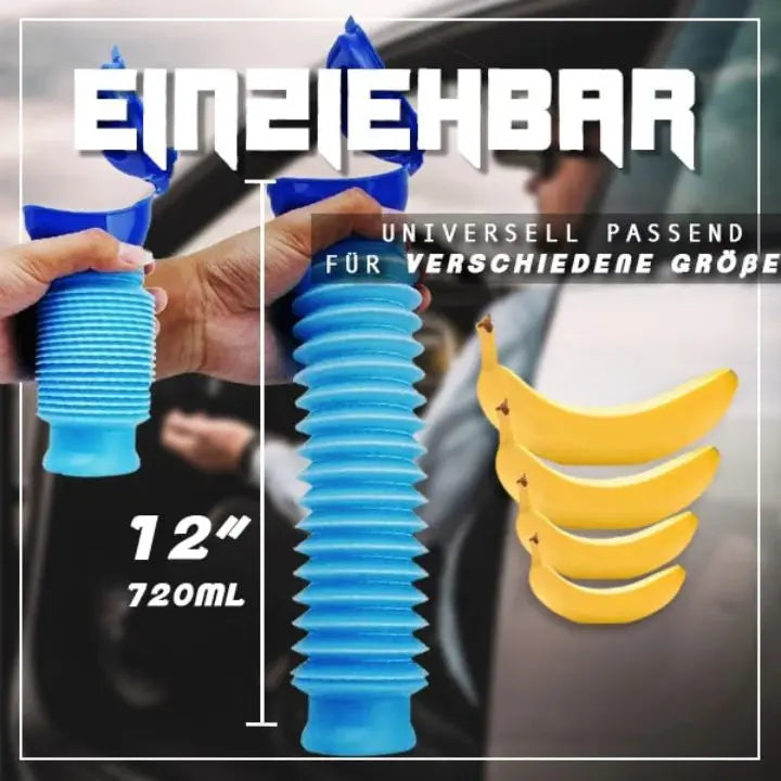 Compagnon de voyage | Urinoir portable pour homme avec conception anti-fuite | Compact et réutilisable pour un soulagement en déplacement
