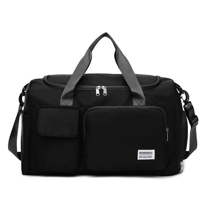 Travel Essentials | Multi-Pocket Gym Duffle Bag with Waterproof Design | Versatile Carrying for Organized Adventures