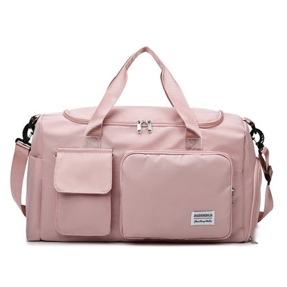 Travel Essentials | Multi-Pocket Gym Duffle Bag with Waterproof Design | Versatile Carrying for Organized Adventures