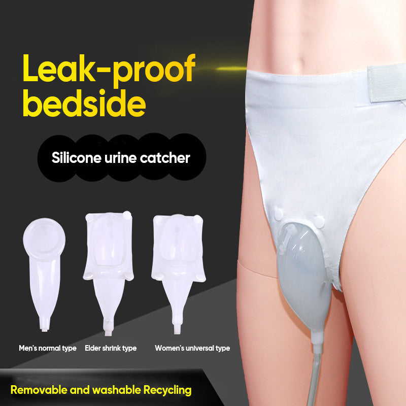 Travel Urinal System | Silicone Collector with Padded Rim & 1000ml Capacity for Comfortable Use