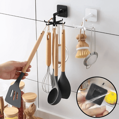 360° Rotating Hook Rack - Versatile Twist Hanger