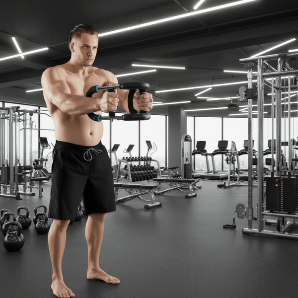 POWERFLEX – Adjustable Resistance Training Bar Arm Chest Strength Trainer