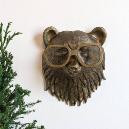 Décoration murale Tête d'animal 3D Faune pour la maison