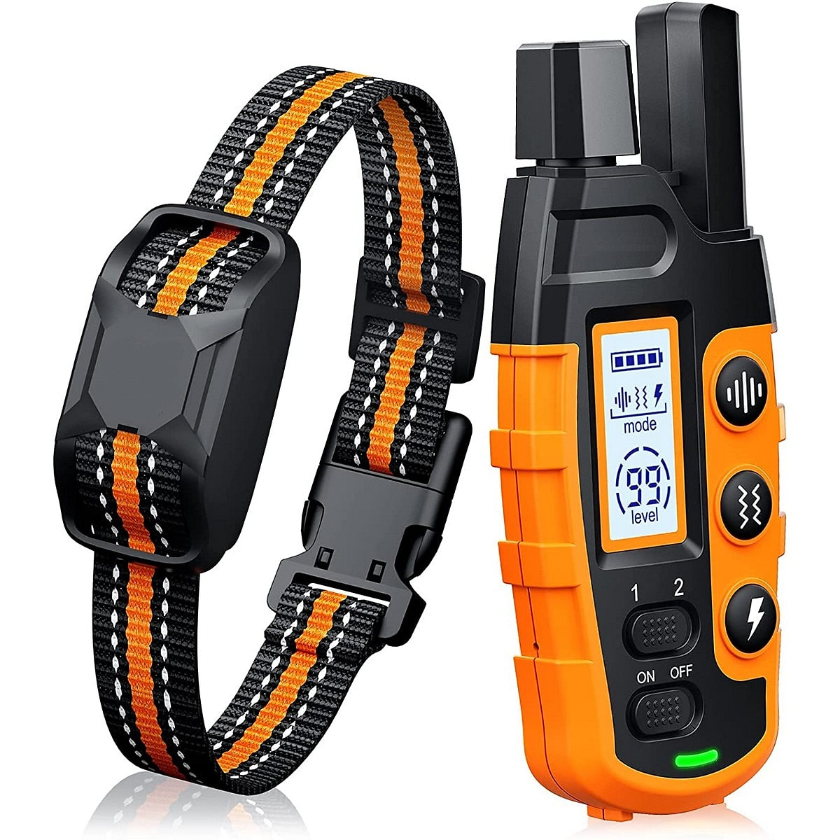 Ultimate Dog Training Collar | 1000m Remote E-Collar with Waterproof Design | Adjustable Settings for Effective Behavior Modification