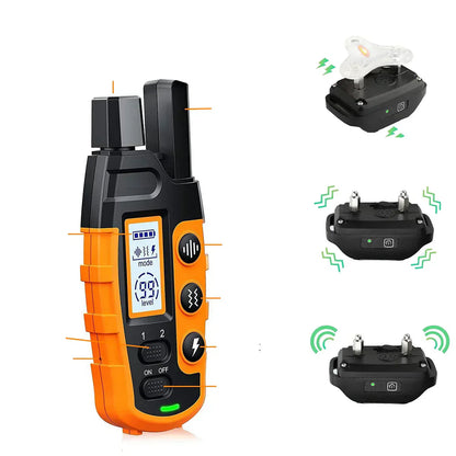 Ultimate Dog Training Collar | 1000m Remote E-Collar with Waterproof Design | Adjustable Settings for Effective Behavior Modification