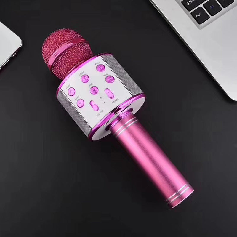 Ultimate Wireless Karaoke Microphone with Multi-Functionality for On-the-Go Singing