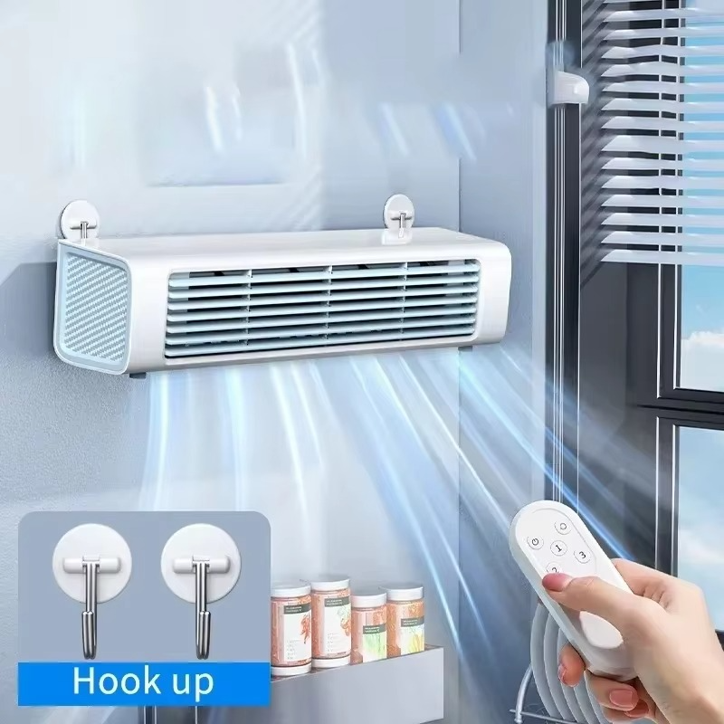 Ultra-Quiet Bladeless Fan | Powerful Wall-Mounted Air Cooler for Home & Office
