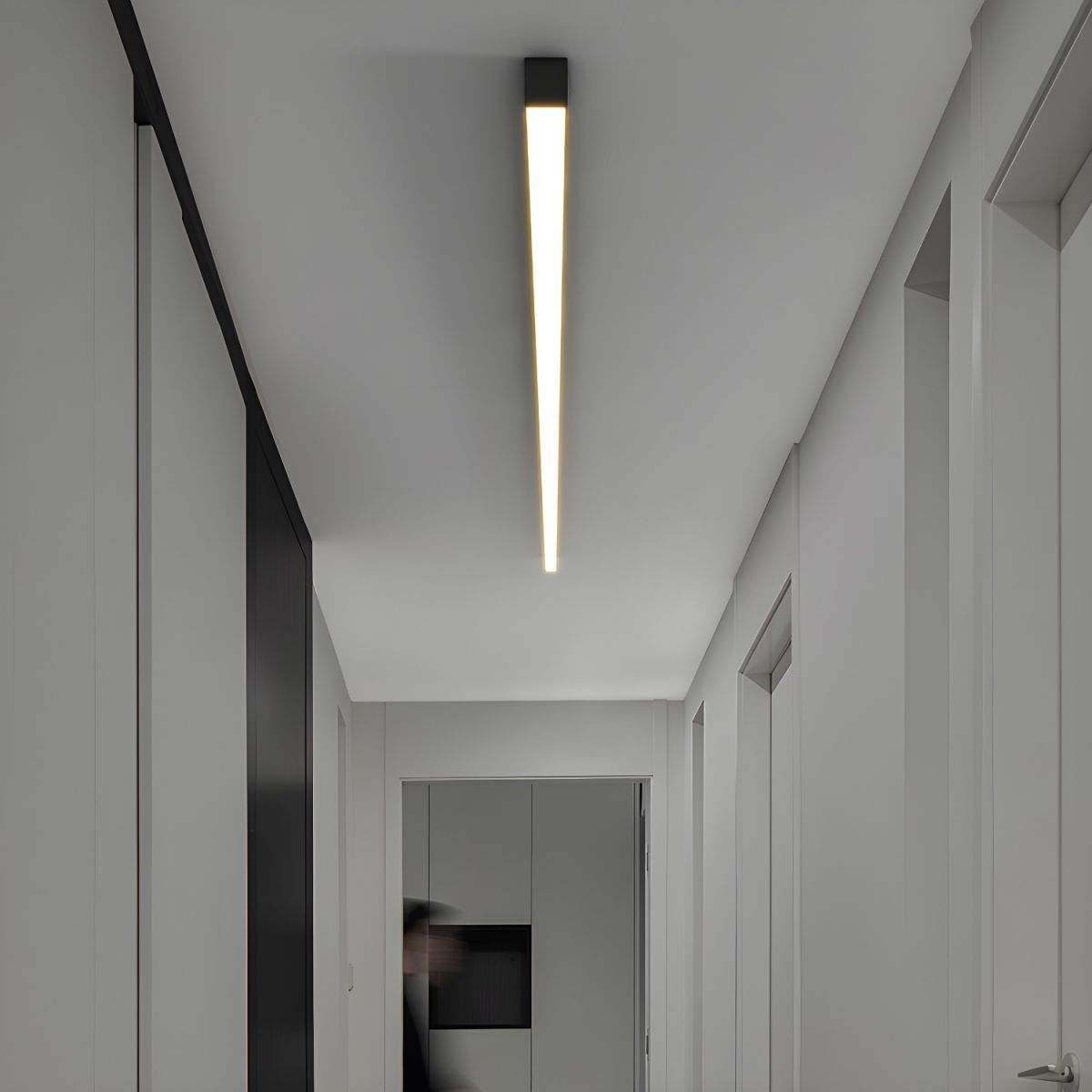 Ultra-Slim Linear LED Ceiling Light for Modern Kitchens & Offices – Flush Mount 2-4 Foot Bar Fixture