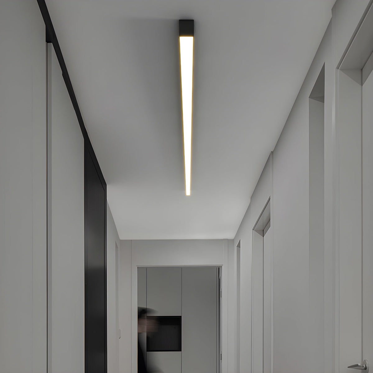 Ultra-Slim Linear LED Ceiling Light for Modern Kitchens & Offices – Flush Mount 2-4 Foot Bar Fixture