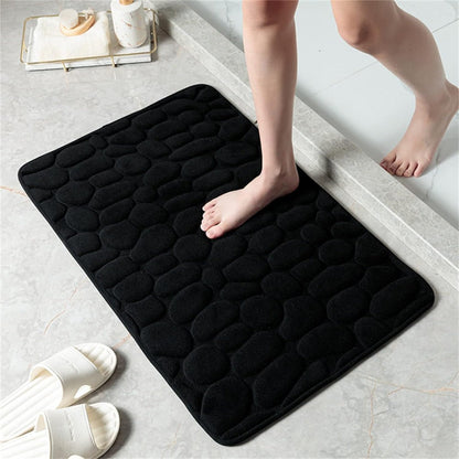 Tapis de bain ultra-doux à séchage rapide et antidérapant – Tapis de salle de bain moelleux pour un confort et une sécurité optimaux, lavable en machine