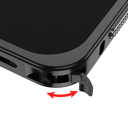 Metal Phone Bumper Case for Google Pixel with Cooling Vents & Camera Protector – Shock-Absorbing Aluminum Frame for Pixel 8, 9, 10, 11