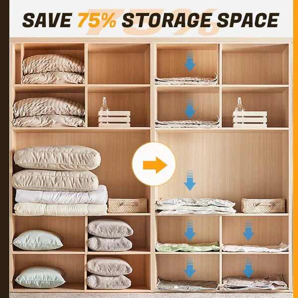UltraSpace | Electric Vacuum Seal Bags with Airtight Design | Durable Storage Solution for Space Optimization