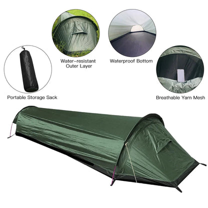 Ultralight Camping Tent with Waterproof Design | Quick Setup for Solo Adventures
