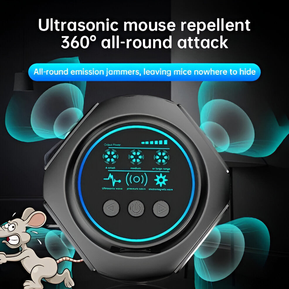 Ultrasonic Spider Repellent Device with Wide Coverage & Chemical-Free Operation