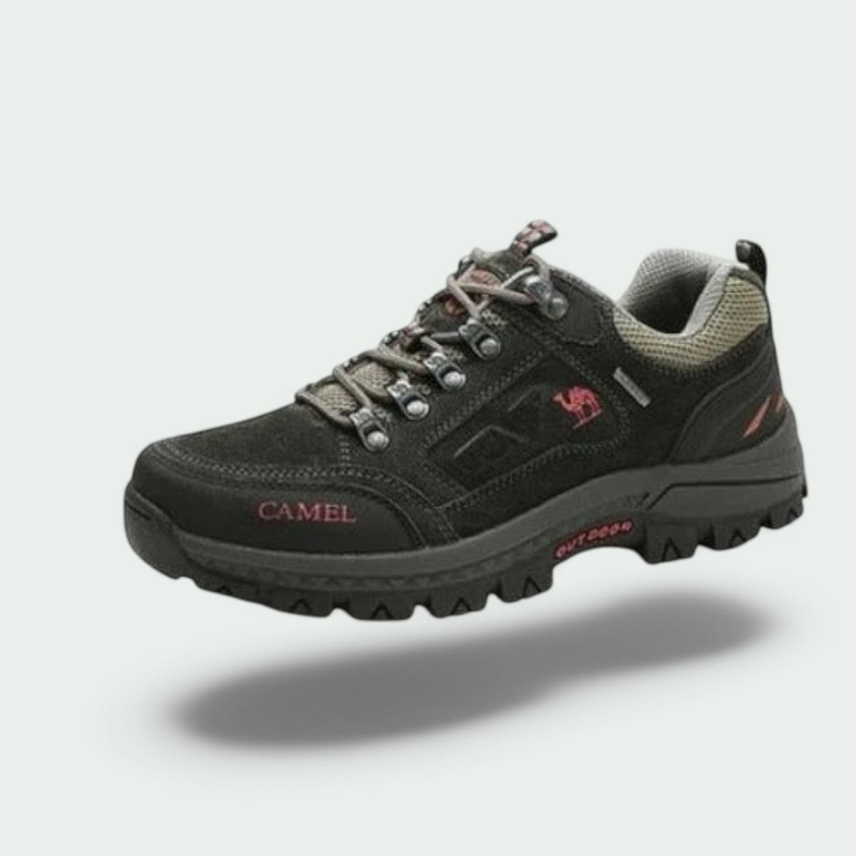 Chaussures de randonnée pour homme avec soutien de la voûte plantaire et tige imperméable pour la marche en sentier et les aventures en plein air