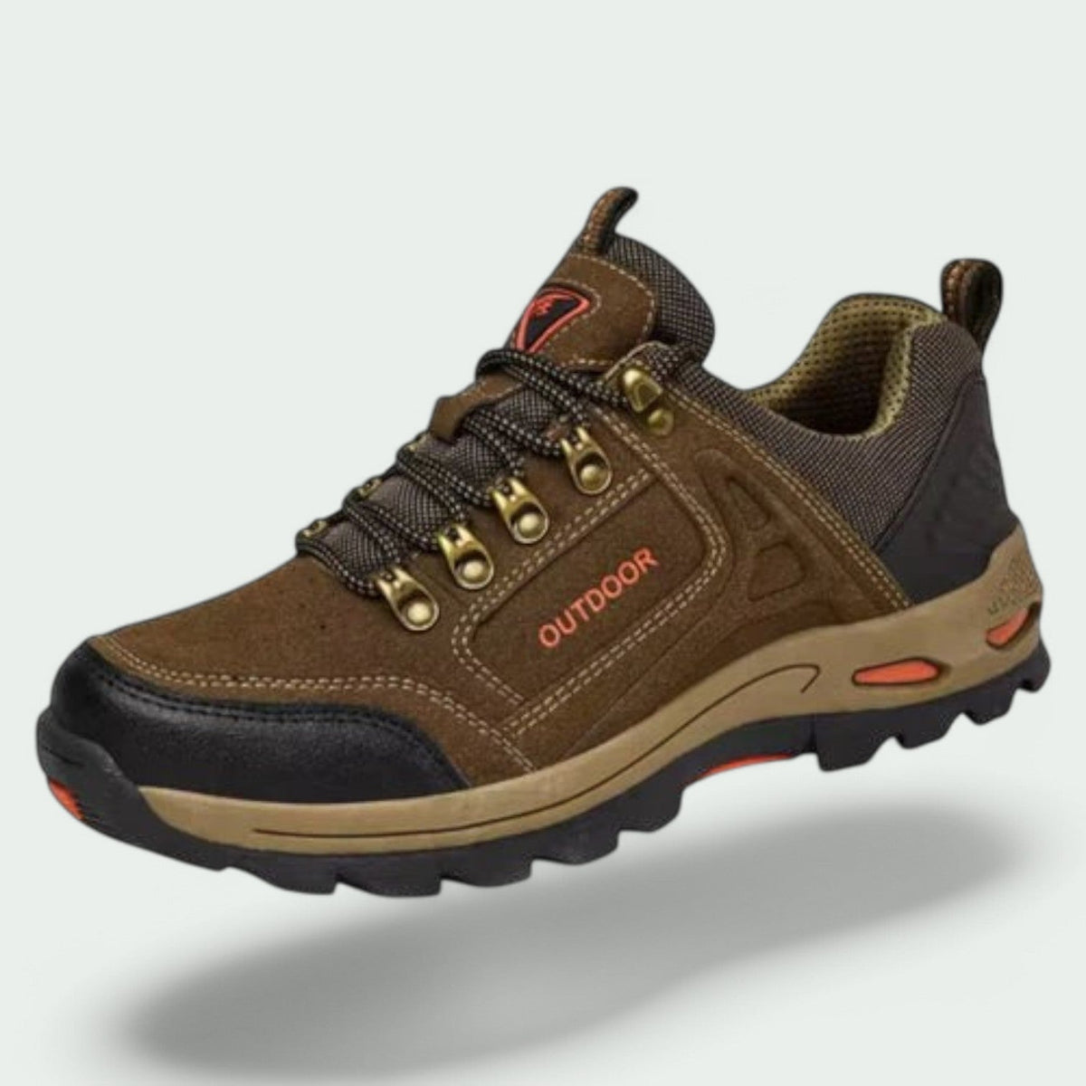 Chaussures de randonnée pour homme avec soutien de la voûte plantaire et tige imperméable pour la marche en sentier et les aventures en plein air