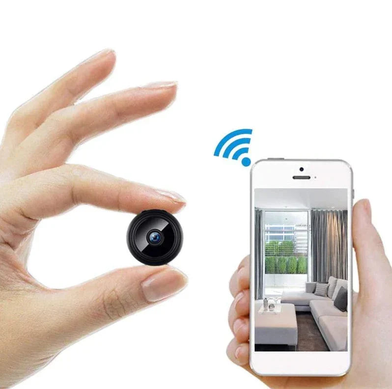 1080P HD Wireless Security Camera with Night Vision & Motion Detection for Indoor Home Monitoring