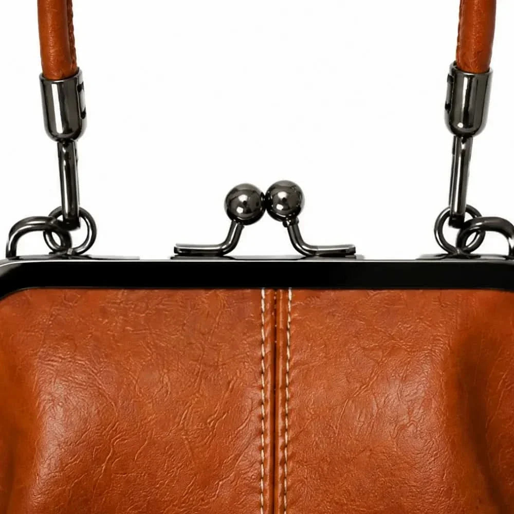 RETRELLE – Vintage Crossbody Bag with Top Handle for Refined Everyday Wear