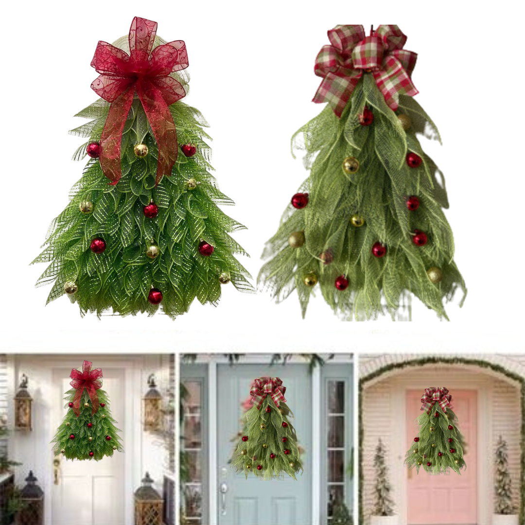 MERRYLOOP – Décoration de couronne de Noël pour un dressage de table joyeux