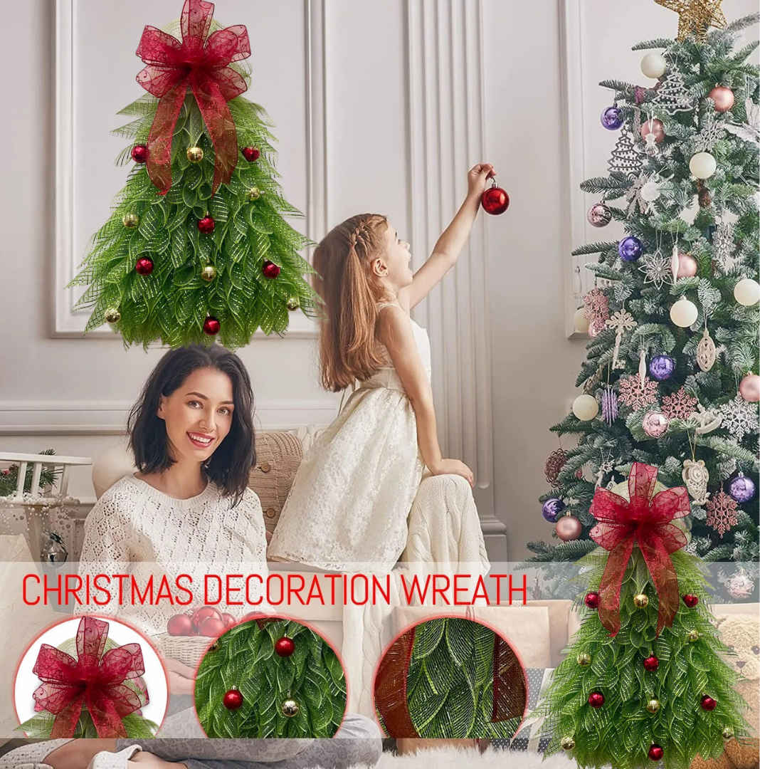 MERRYLOOP – Décoration de couronne de Noël pour un dressage de table joyeux