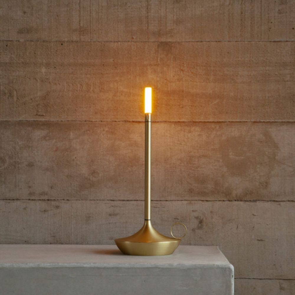 Lampe de bureau compacte avec lueur douce et chaude