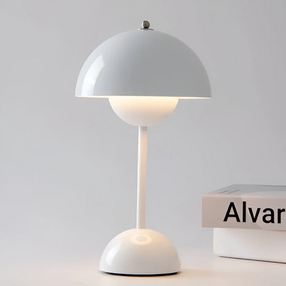 Cordless LED Table Lamp with Touch Control and Adjustable Color Temperature for Bedroom, Living Room & Patio