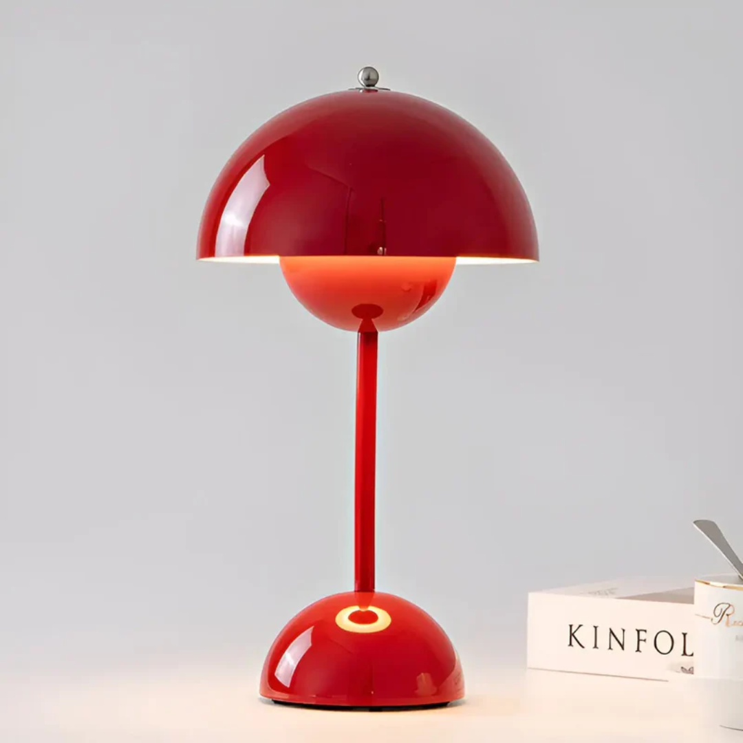 Rechargeable Cordless Table Lamp with Dimmable Touch Control for Indoor & Outdoor Use