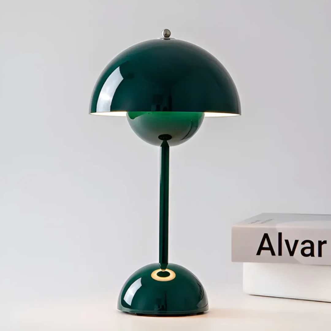 Cordless LED Table Lamp with Touch Control and Adjustable Color Temperature for Bedroom, Living Room & Patio