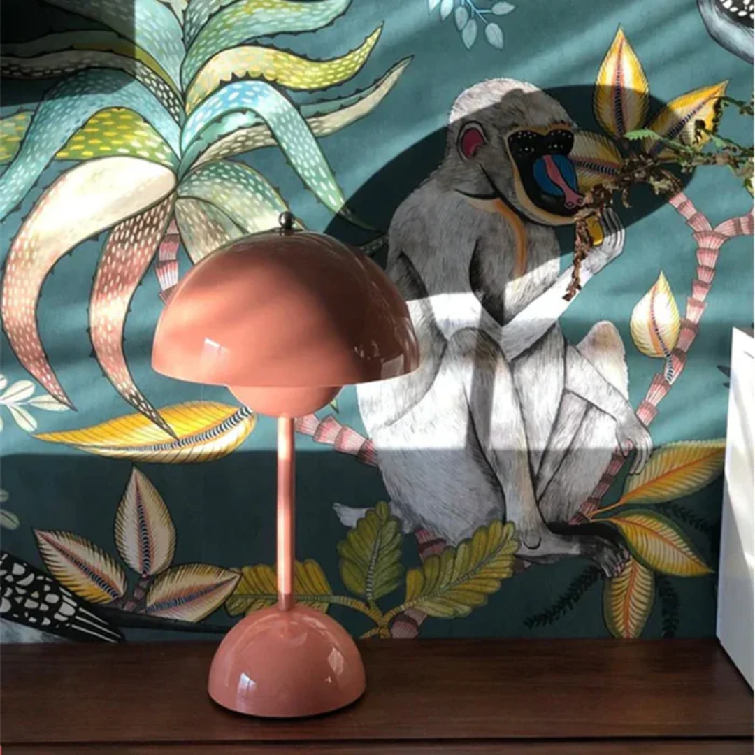 Rechargeable Cordless Table Lamp with Dimmable Touch Control for Indoor & Outdoor Use