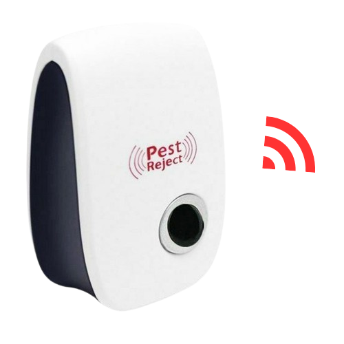 Dispositif électronique antiparasitaire – Technologie à ondes soniques pour rongeurs et insectes – Couvre jusqu’à 75 m² en intérieur et en extérieur – Sans danger pour les enfants