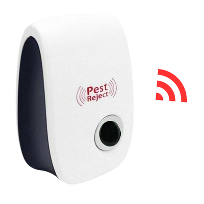 Dispositif électronique antiparasitaire – Technologie à ondes soniques pour rongeurs et insectes – Couvre jusqu’à 75 m² en intérieur et en extérieur – Sans danger pour les enfants