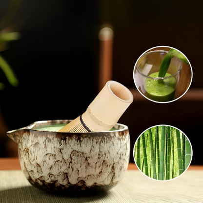 Matchira – Set de préparation traditionnel pour thé matcha (6 pièces)