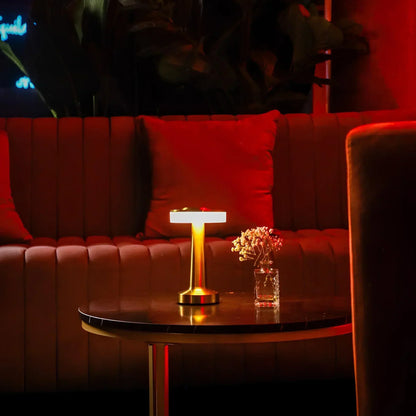 Cordless LED Accent Lamp with Dimming & Color Temperature Control for Bedrooms, Restaurants & Living Rooms