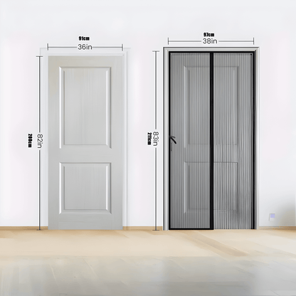 Sela Door Net Screen - Self-Closing, Pet-Friendly Mosquito Net for Doors