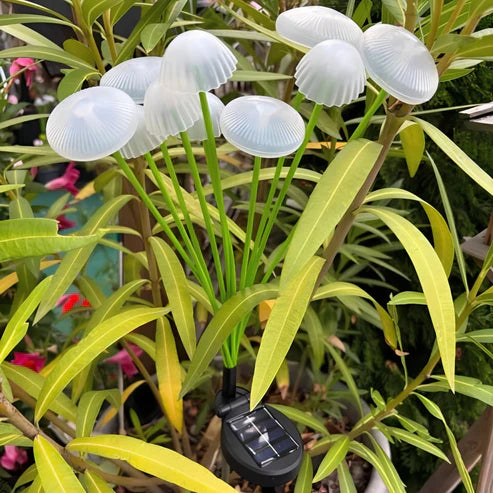 Colorful Outdoor String Jellyfish Lights with Flexible Stem - Ortekor