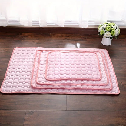 Tapis auto-refroidissant pour chiens et chats – Coussin d'été respirant pour un soulagement instantané de la chaleur