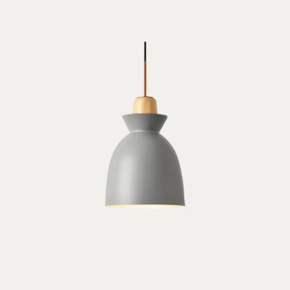 Wooden Hanging Light Fixture 11 inch E27 Socket Modern Nordic Ceiling Lamp for Bedroom Living Room Dining Area Kitchen Island Entryway Hallw