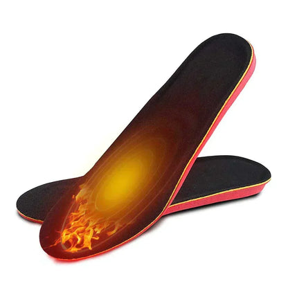 Rechargeable Heated Insoles with 3 Temperature Settings for Winter | Battery-Powered Foot Warmers for Men & Women | USB-Charged Heat