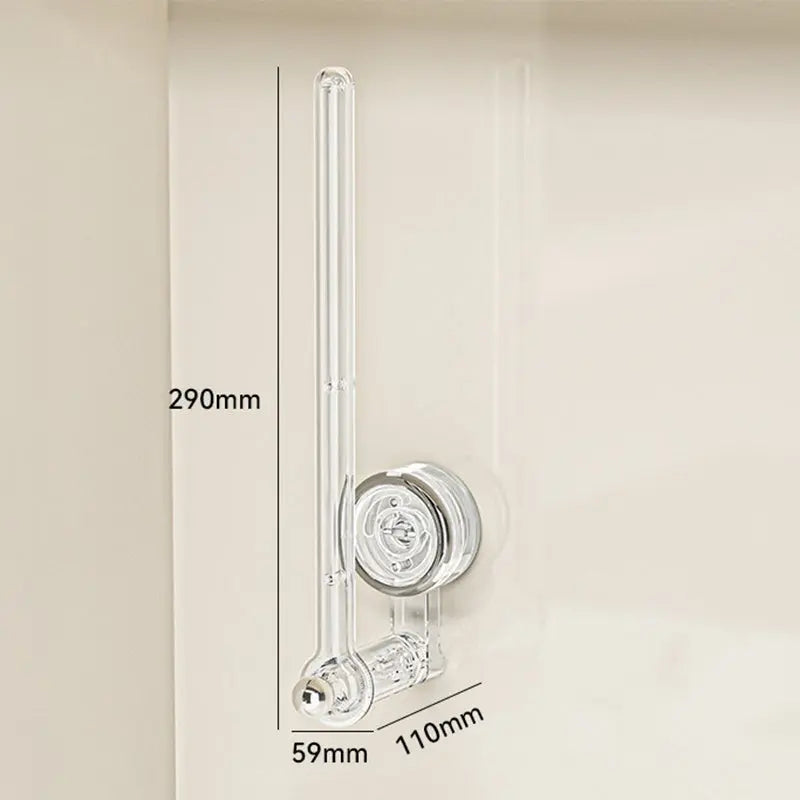 Versatile Kitchen Towel Holder with 180° Rotating Design | Drill-Free Suction Cup for Easy Access