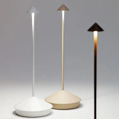 Outdoor LED Lamp, Rechargeable Cordless Lamp, Dimmable Touch Lamp for Indoor and Outdoor Use, Portable Lighting