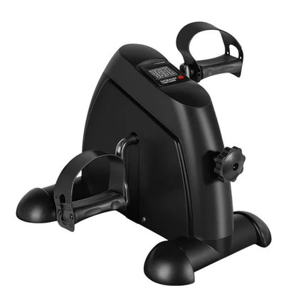 Versatile Pedal Exerciser | Compact Under-Desk Design with Adjustable Resistance | LCD Display for Real-Time Metrics