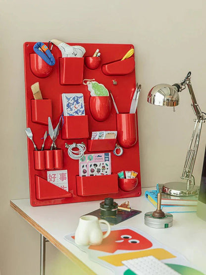 Ortekor Versatile Storage Organizer | Multi-Functional Wall Hanging Rack with Eco-Friendly Design | Ideal for Home & Office Organization