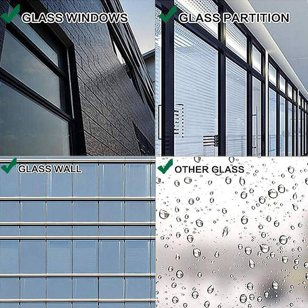 Versatile Telescopic Window Cleaner with Ergonomic Handle | Adjustable Reach for Streak-Free Shine