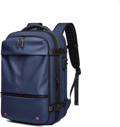 Versatile Travel Backpack | Expandable Compression Design with Anti-Theft Lock | Water-Repellent for Secure Storage