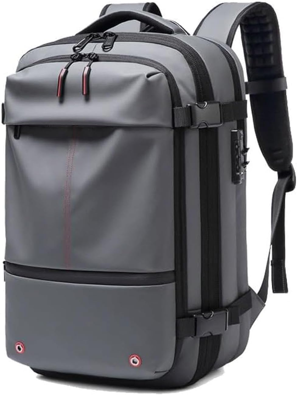 Versatile Travel Backpack | Expandable Compression Design with Anti-Theft Lock | Water-Repellent for Secure Storage