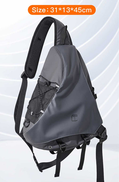 Versatile Travel Backpack with Waterproof Fabric & Multi-Compartment Design for Outdoor Adventures