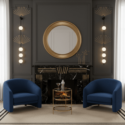 Vertical Multi-Globe LED Wall Sconce Brass Finish Adjustable Height Indoor Hallway Staircase Entry Lighting Modern Metal Glass Fixture 3-6 L
