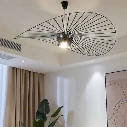 Adjustable Hanging Light Metal & Fabric for Dining Table Kitchen Island Modern Ceiling Fixture E27 Socket Wide Shade Contemporary Home Decor